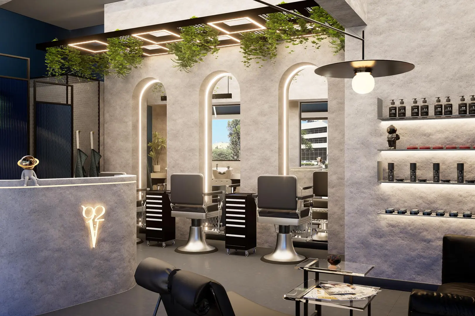 ALLEY92 Grooming Lounge Ambient